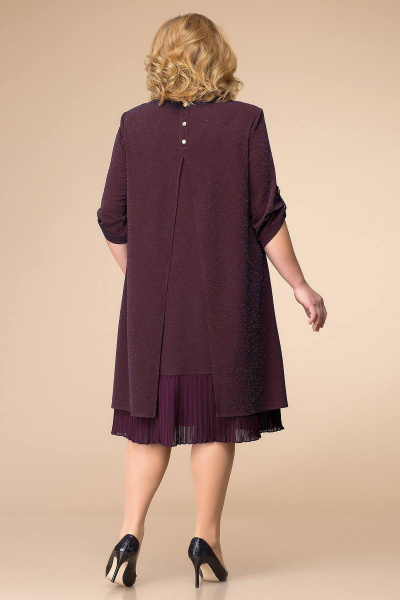 Платье Romanovich Style 1-1727 бордо - фото 3