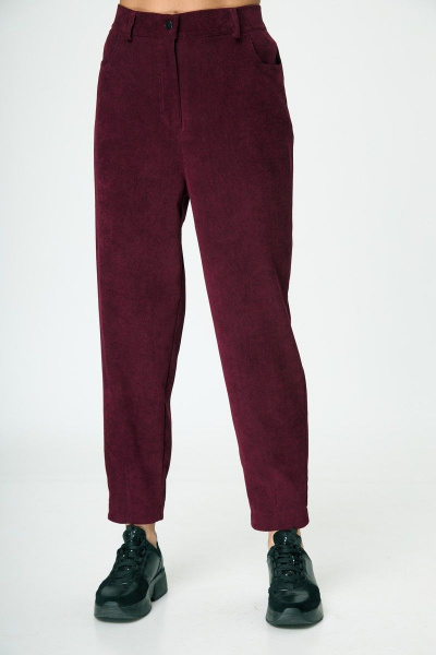 Брюки Anelli 1041 спелая-вишня - фото 6