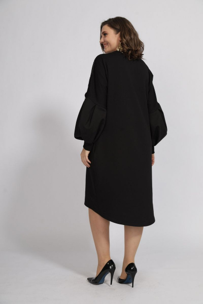 Платье BegiModa 1008 черный - фото 10