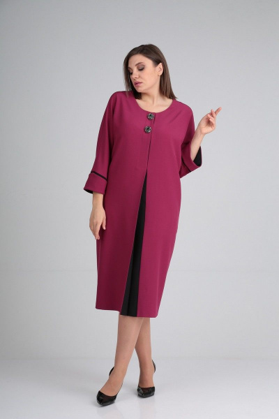 Платье Grace for you 1025 фуксия - фото 4