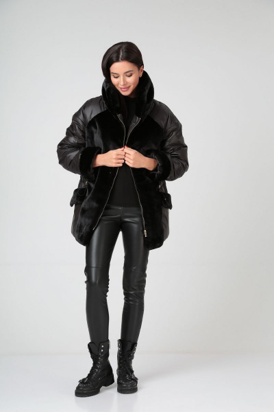 Куртка Диомант 1746 черный - фото 6