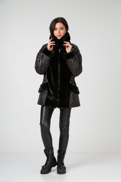 Куртка Диомант 1746 черный - фото 5