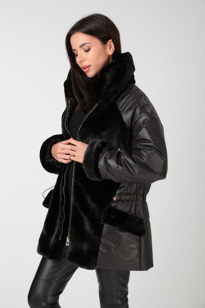 Куртка Диомант 1746 черный - фото 8