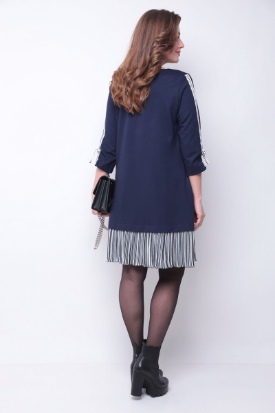 Платье Michel chic 2084 синий - фото 4