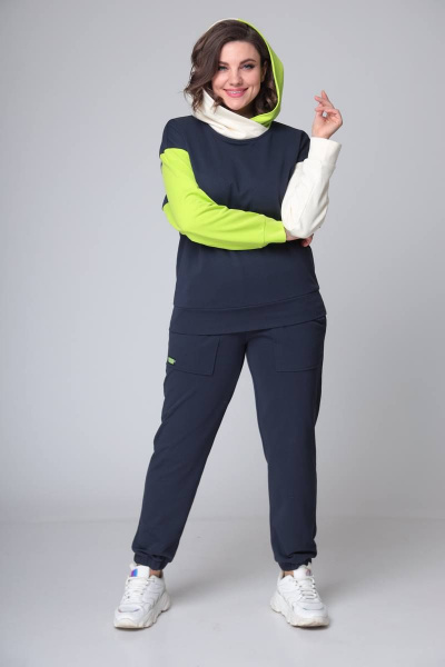 Брюки, худи Danaida 2052 синий - фото 4