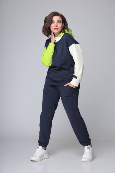 Брюки, худи Danaida 2052 синий - фото 3