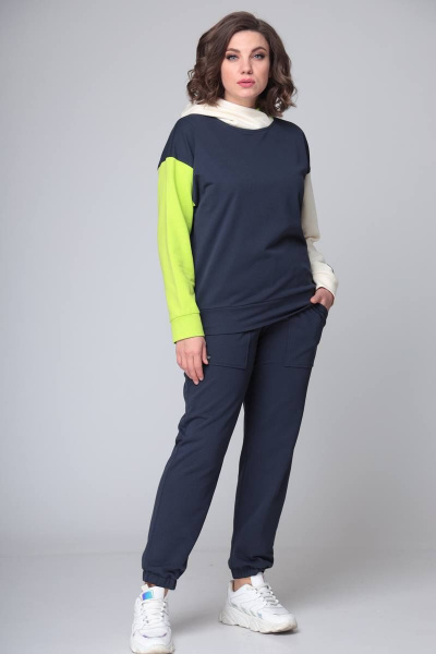 Брюки, худи Danaida 2052 синий - фото 2