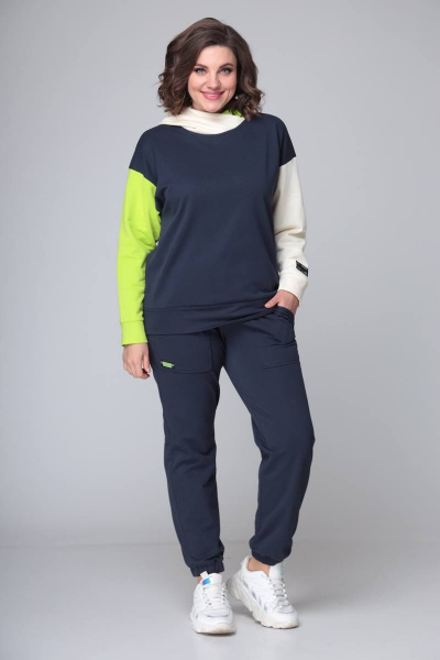 Брюки, худи Danaida 2052 синий - фото 1