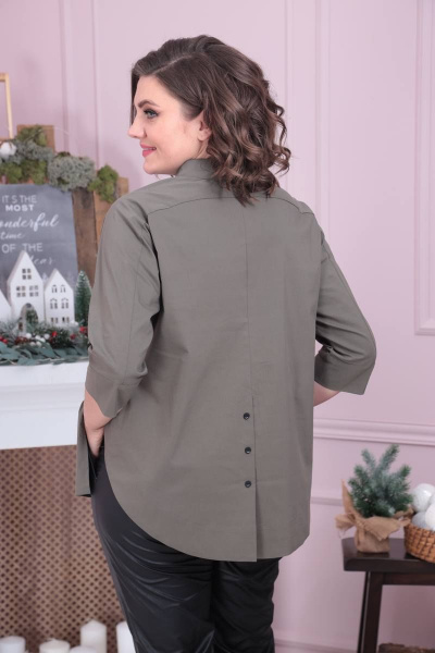 Рубашка Danaida 2009 хаки - фото 6