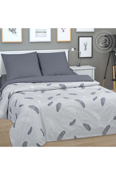 Комплект поплина с карманом и клапаном для семейной спальни АРТПОСТЕЛЬ 920 феникс - фото 1