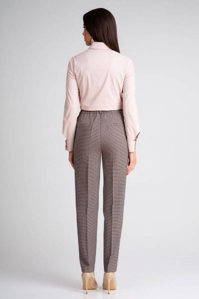 Брюки, жакет IVARI 10503 гусиная_лапка_бордо - фото 7