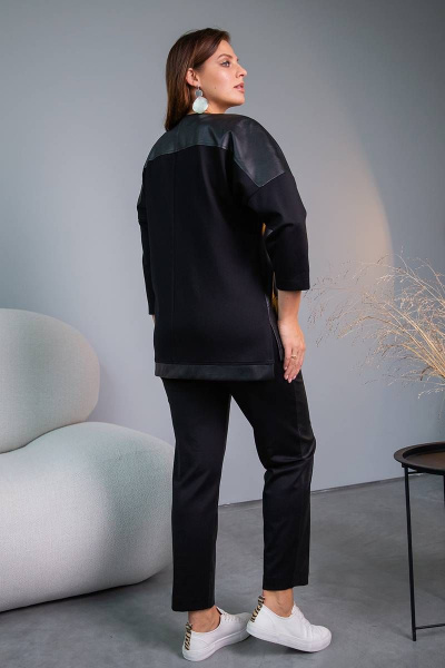 Туника Daloria 8026 черный - фото 9
