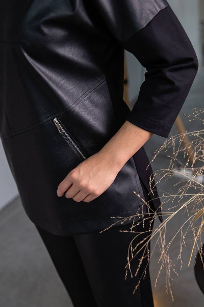 Туника Daloria 8026 черный - фото 5