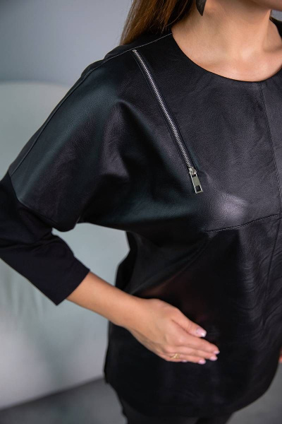 Туника Daloria 8026 черный - фото 3