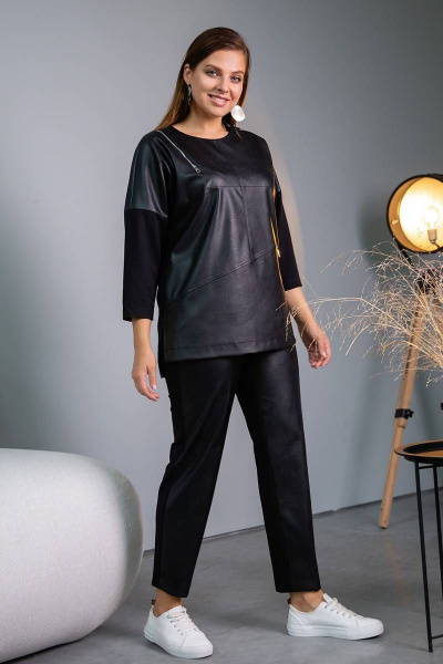 Туника Daloria 8026 черный - фото 1