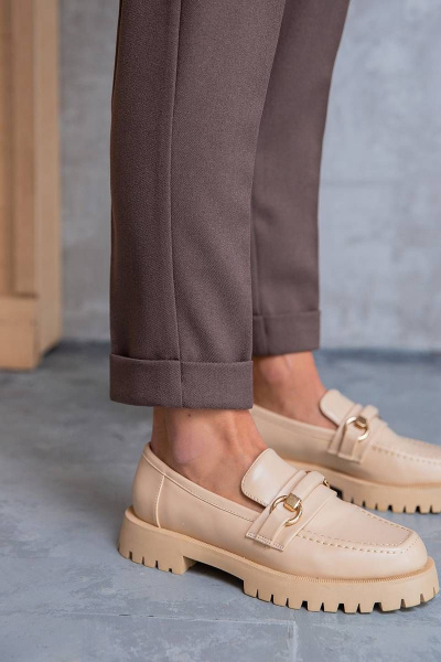 Блуза, брюки Daloria 9095 светло-коричневый - фото 6