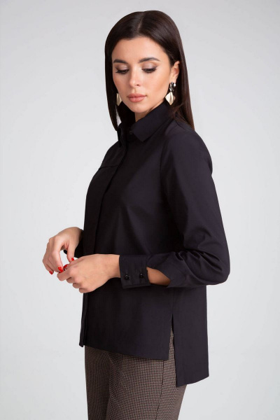 Рубашка IVARI 418 черный - фото 1