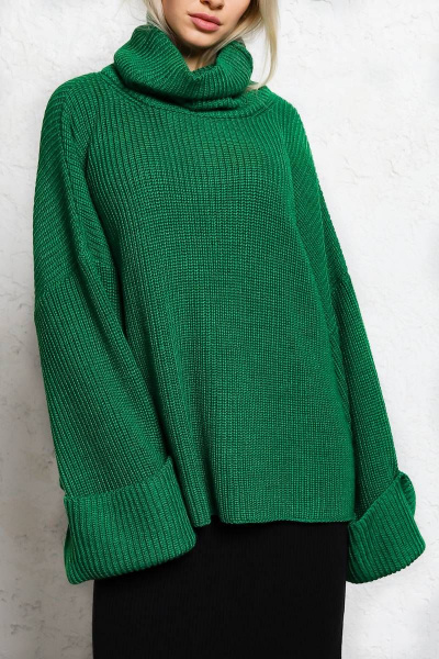 Джемпер Romgil 682ШТЗ зеленый - фото 3