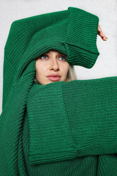 Джемпер Romgil 682ШТЗ зеленый - фото 2