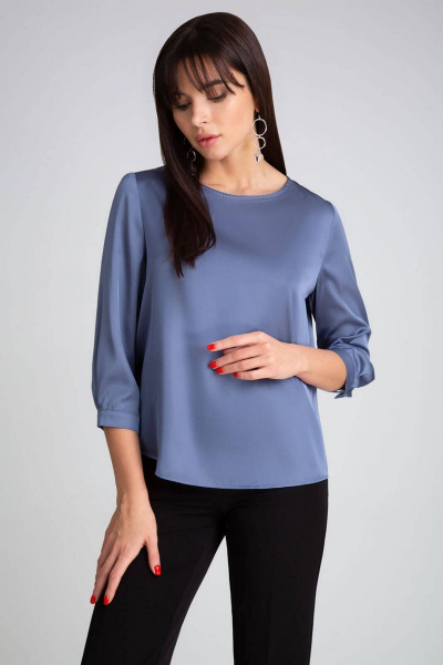 Блуза IVARI 417 сапфир - фото 1