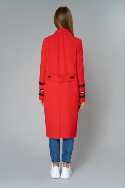 Пальто Elema 2-8466-1-176 красный - фото 3