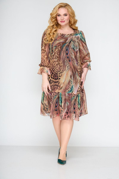 Платье LadyThreeStars 2199 жарптица - фото 1