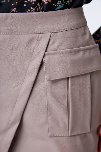 Юбка Anelli 975 бежевый - фото 6