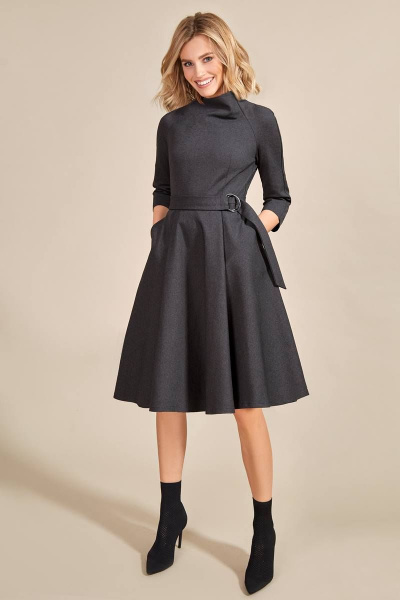 Платье Rivoli 7097 мокрый_асфальт - фото 1