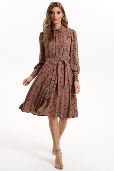 Платье, пояс AYZE 2361 капучино - фото 1