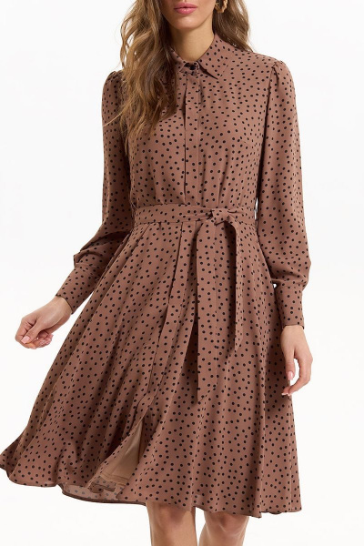 Платье, пояс AYZE 2361 капучино - фото 2