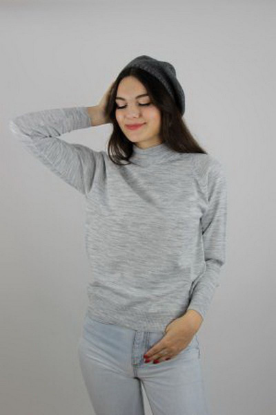 Демисезонный вязаный свитер с регланом и ластичным воротником Полесье С3316-15 5С1754-Д43 158,164 итальянский - фото 1