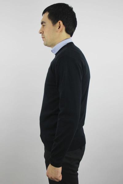 Джемпер вязаный мужской на каждый день, демисезон Полесье С5624-19 0С2011-Д43 182,188 флотский - фото 3