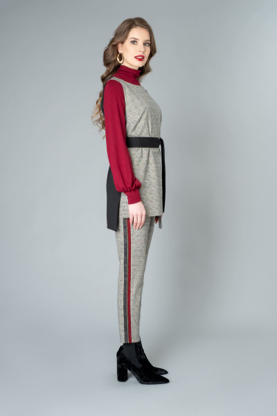 Жилет Elema 1К-9141-1-164 клетка - фото 2