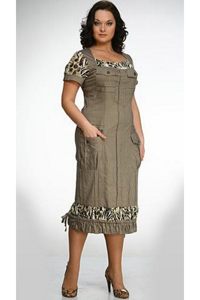 Платье круглогодичное классический силуэт Eva Lux 1228 - фото 1