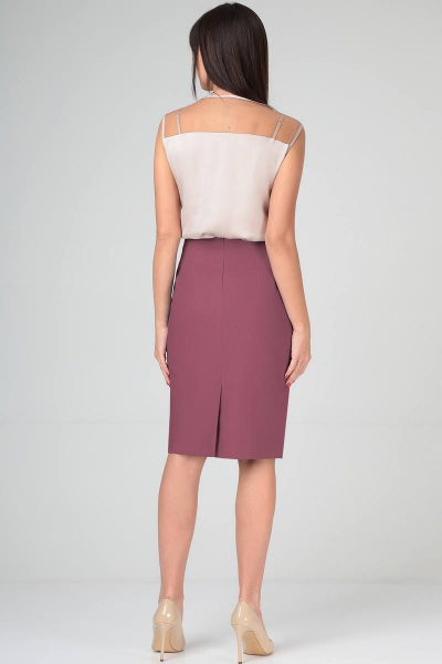 Блуза, жакет, юбка LeNata 31247 слива - фото 5