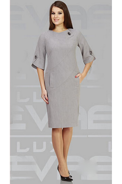 Платье универсальный серйный образ Eva Lux 1382 - фото 1