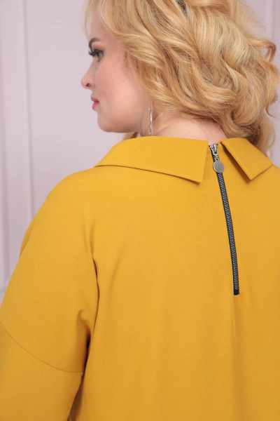 Платье Romanovich Style 1-2321 горчица - фото 6