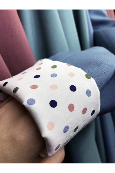 Жакет LeNata 11927 темно-голубой - фото 4