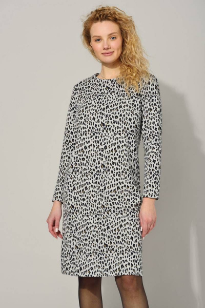 Платье из трикотажа хлопка для повседневных образов Femme & Devur 80036 1.32F(170) - фото 1