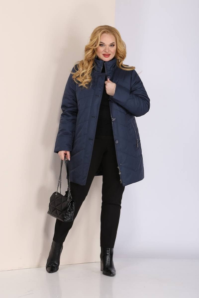 Куртка Shetti 2045-1 синий - фото 4