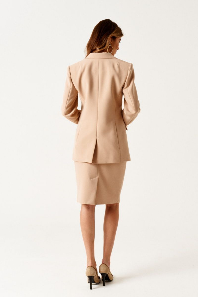 Юбка ELLETTO 2215 бежевый - фото 5