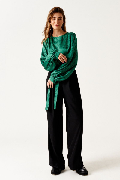 Блуза ELLETTO 3534 зеленый - фото 7