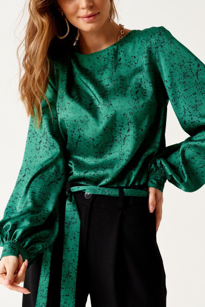 Блуза ELLETTO 3534 зеленый - фото 5
