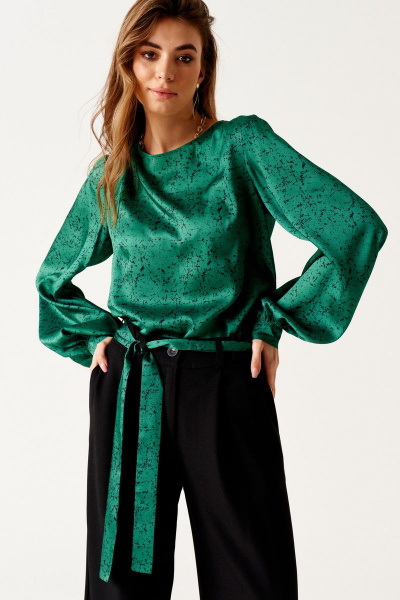 Блуза ELLETTO 3534 зеленый - фото 1