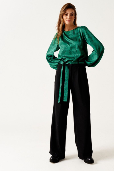 Блуза ELLETTO 3534 зеленый - фото 3