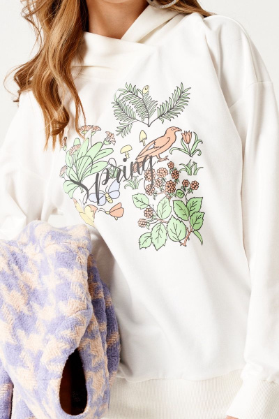 Джемпер ELLETTO 3544 цветная_печать - фото 5