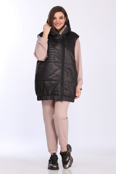 Брюки, джемпер, жилет Lady Secret 2784 розовый+черный - фото 8