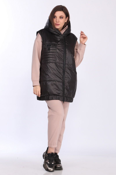 Брюки, джемпер, жилет Lady Secret 2784 розовый+черный - фото 7