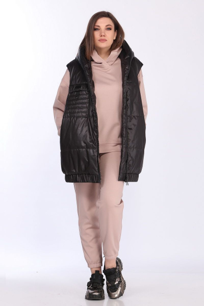 Брюки, джемпер, жилет Lady Secret 2784 розовый+черный - фото 6