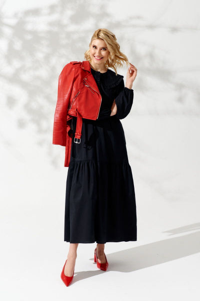 Платье KOKOdea 211580 черный - фото 2